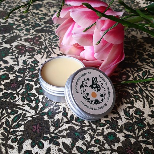 Floral leppepomade med peppermynte